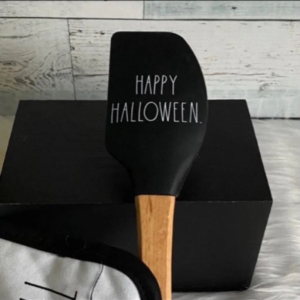 Rae Dunn TRICK OR TREAT Halloween Kitchen Set